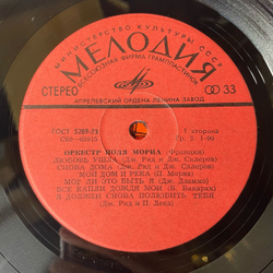 Винтажная виниловая пластинка LP Paul Mauriat Оркестр Поля Мориа (СССР 1980) Мост Над Бурными Водами