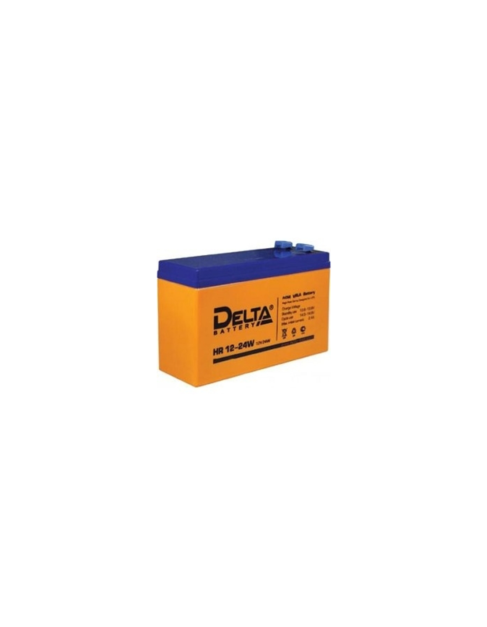 Delta HR 12-24 W (6 А\ч, 12В) свинцово- кислотный  аккумулятор