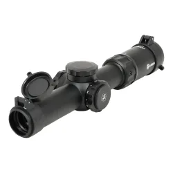 Оптический прицел ARKON Model C 1-6x24 MC3-CDL - вид спереди с открытой защитной крышкой