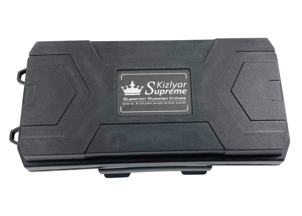 Шейный нож Amigo X, сталь D2 Black Titanium, 4650065056076