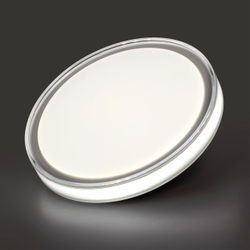 7699/EL MARON SN 000 Светильник пластик/белый LED 70Вт 3000-6000K D490 IP43 пульт ДУ LAVEN