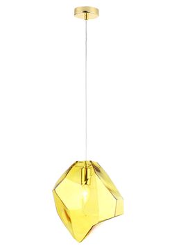 Подвесной светильник Е14 Nuestro SP1 Gold/Amber золото/янтарный Crystal Lux