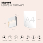 Светодиодная подсветка Maytoni Mane O047SL-L3W3K