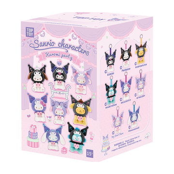Фигурка Аниме Плюш Куроми Sanrio Family Party Series Blind box 15 см 1 шт