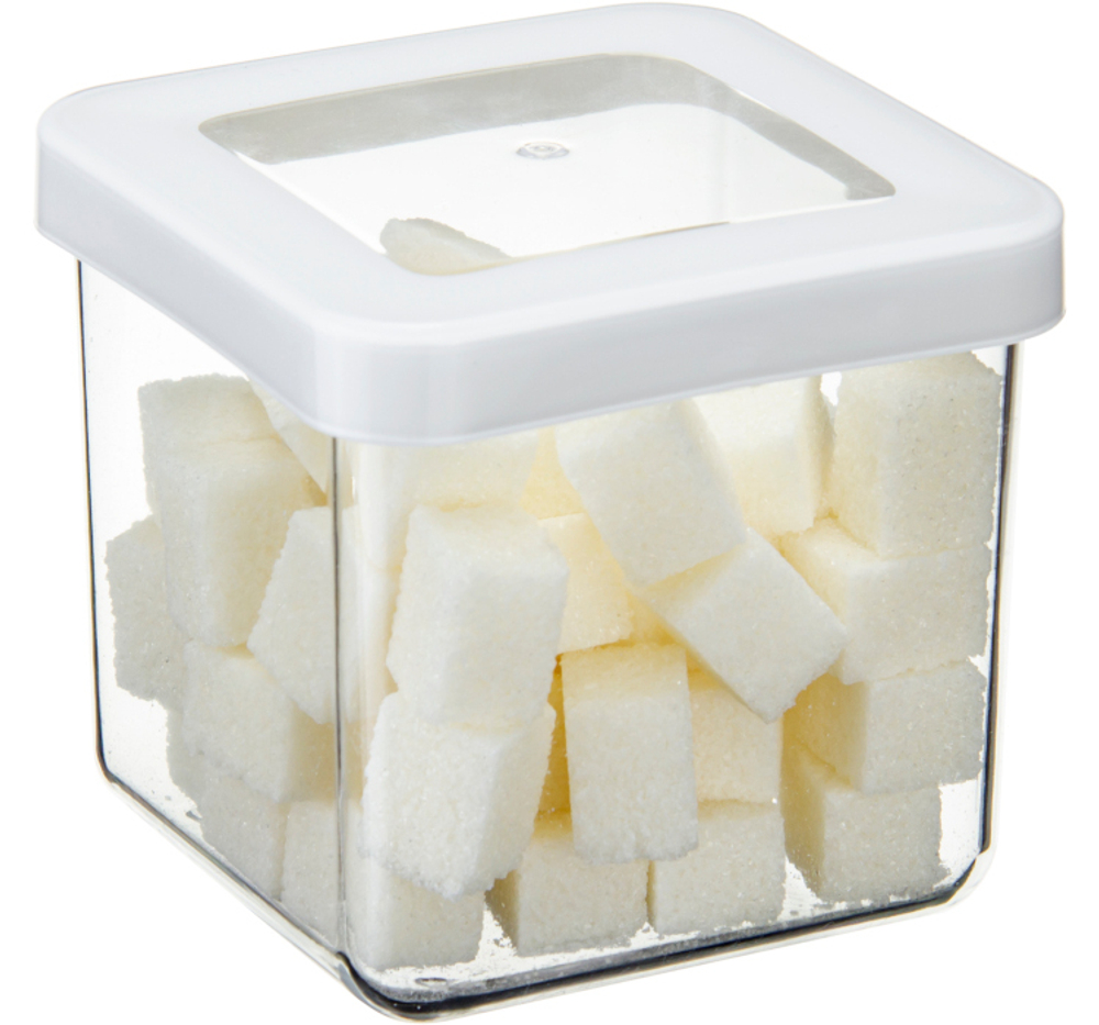 Емкость для сыпучих продуктов СТЕП 0,65л 10х10х9,5см