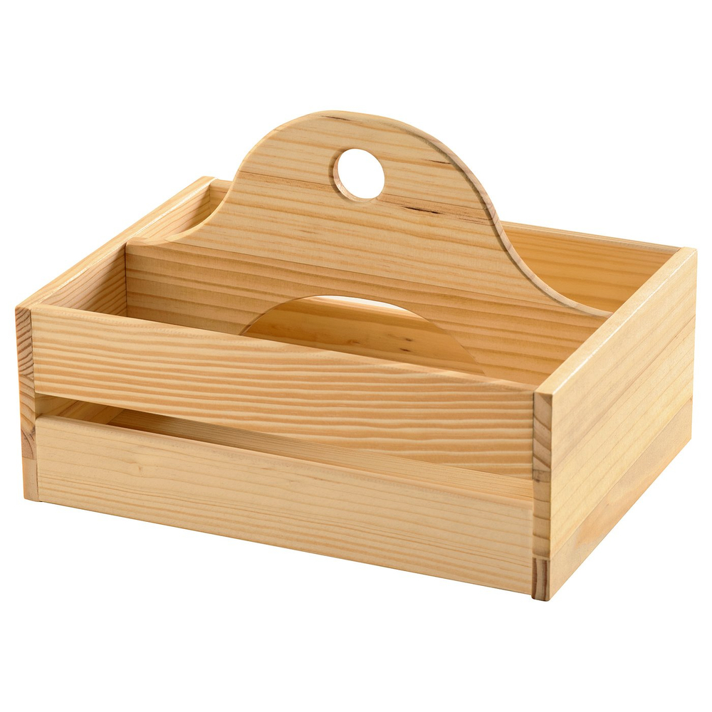 IKEA CHOKLADHAJ  (ИКЕА СХОКЛАДХАЙ)  -  Органайзер настольный - дерево 25x18 см