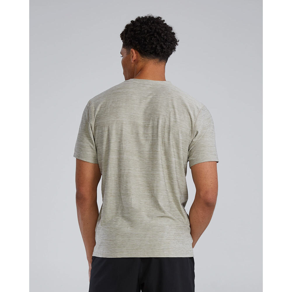 Футболка мужская TYR MEN'S AIRTEC TEE BIG LOGO SOLID/HEATHER