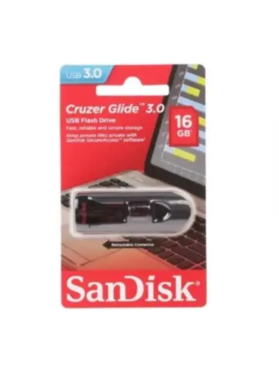 Память USB Flash 16 ГБ Cruzer Glide SDCZ600-016G-G35 BLACK