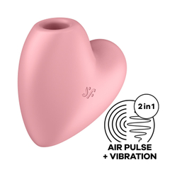 Satisfyer Cutie Heart - Вакуумно-волновой стимулятор с вибрацией