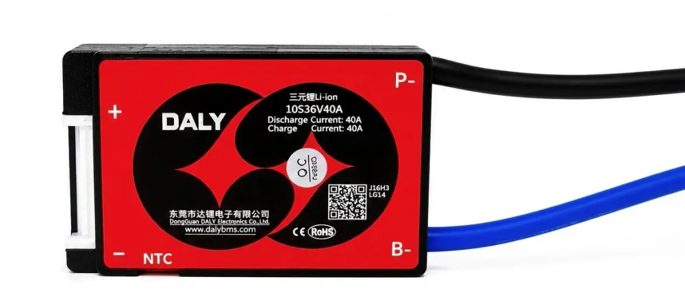BMS плата li-ion 36v 40A