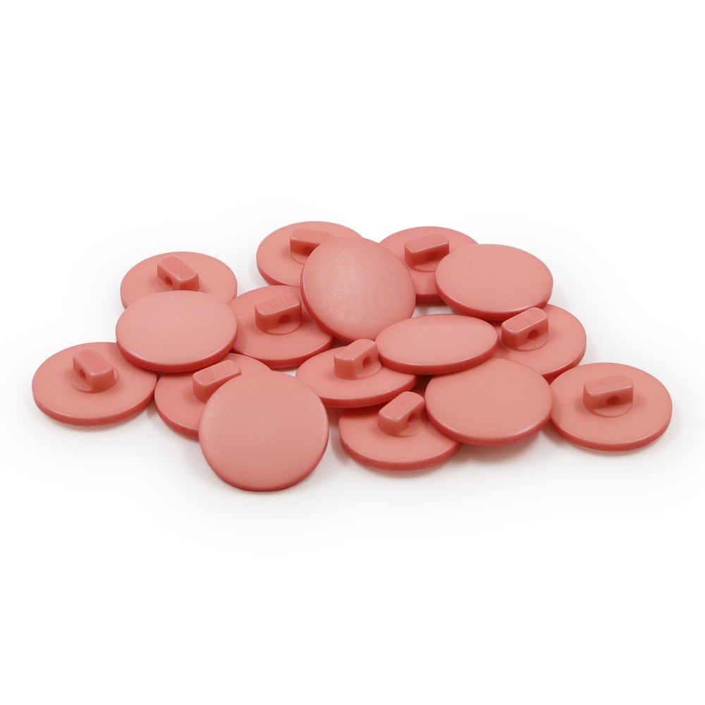 Пуговицы на ножке 32L=20 мм, (Peach (персиковый)), 36 шт