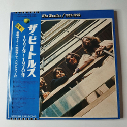 Винтажная виниловая пластинка LP The Beatles 1967 1970 (Japan 1973) (Obi, Poster, Booklet)