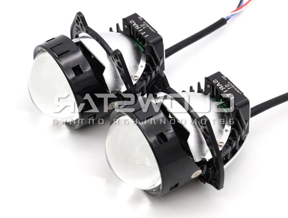 Билед модули Sariti S1 3.0 дюйма, 2 чипа, 5500K, 12V, 53W/62W, крепление 3R (комплект, 2шт)
