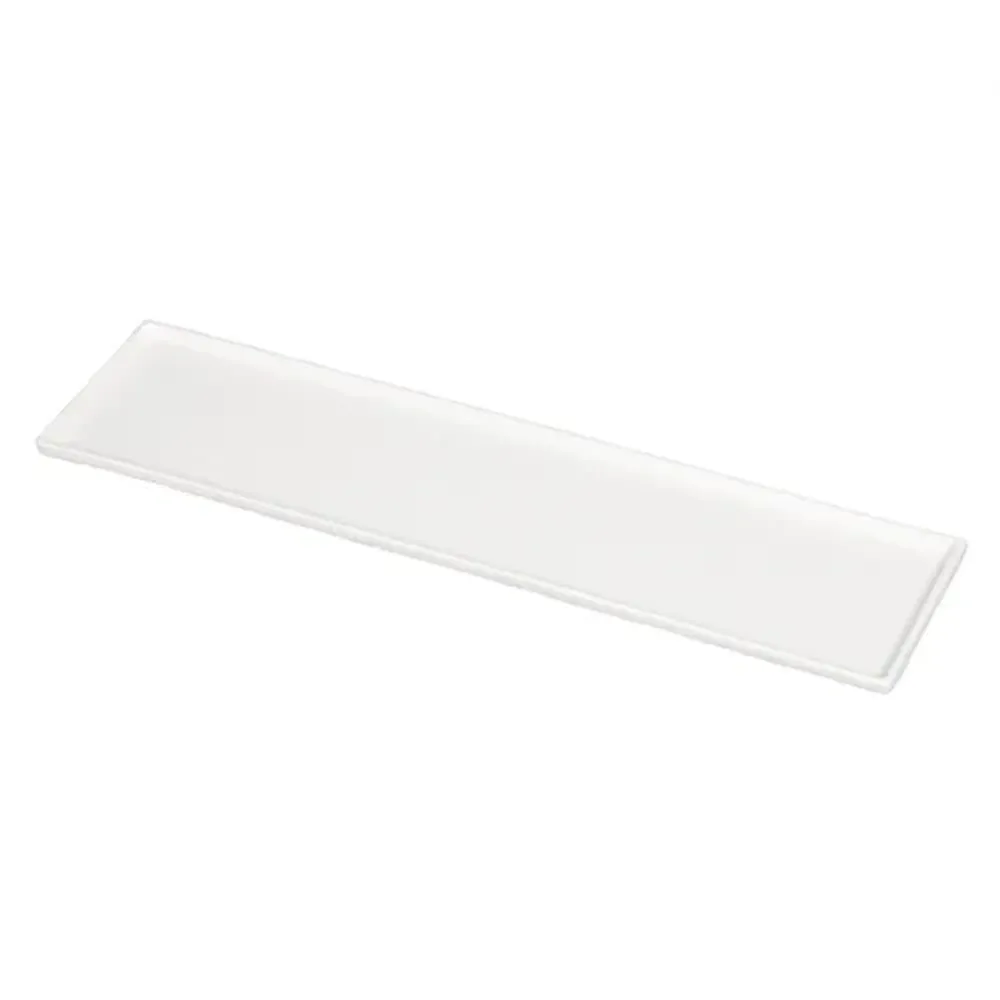 Блюдо прямоугольное 40,5*10,5 см h1,5 см White Matt Panasia P.L. Proff Cuisine [1]
