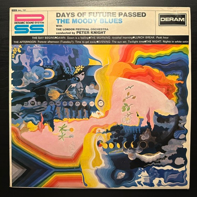 The Moody Blues, The London Festival Orchestra - Days Of Future Passed (Англия 1967г.)