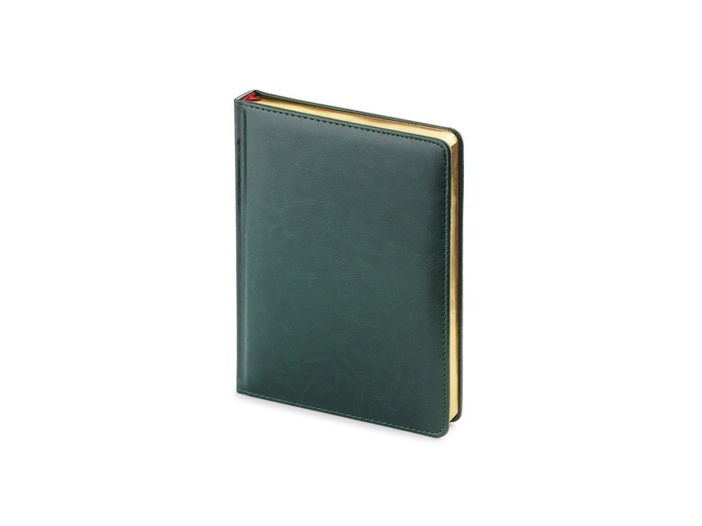 Подарочный набор: Шариковая ручка Parker Jotter Russia Steel GT и Ежедневник недатированный Зеленый  золотой срез