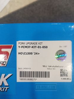 Y-FCM37-KIT-01-050. YSS front FORK UPGRADE KIT for HONDA CL500 <24'