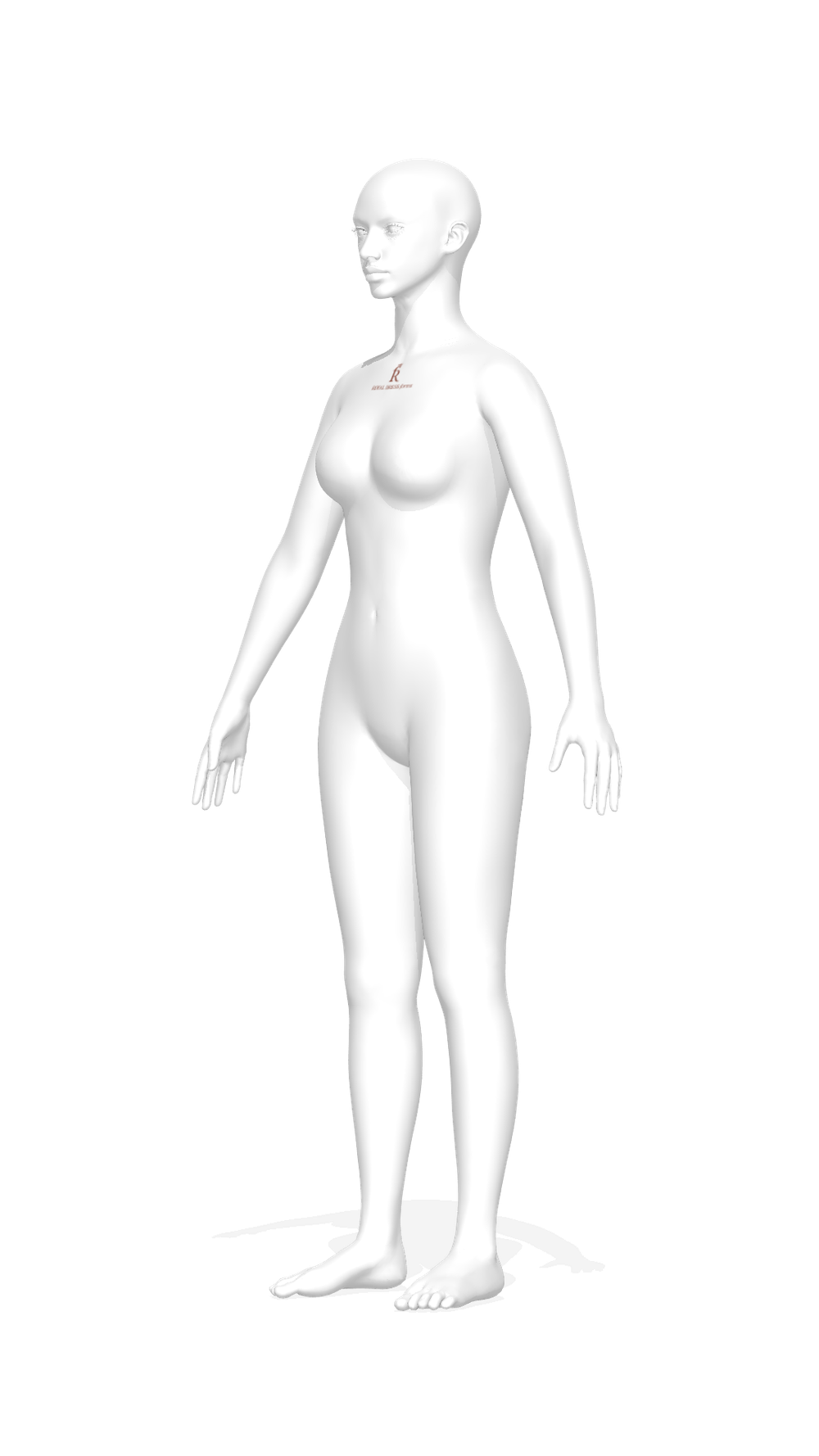 3D аватар манекена Пенелопа