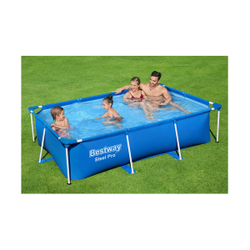 Бассейн каркасный Bestway Steel Pro, 259 x 170 x 61 см, 2300 л