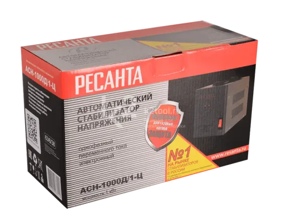 Стабилизатор напряжения Ресанта АСН-1000Д/1-Ц