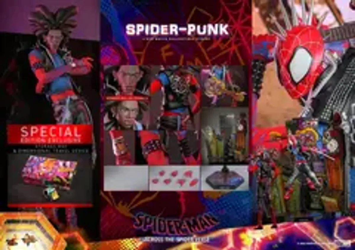 Фигурка Hot Toys Spider-Man Across the Spider-Verse: Spider-Punk