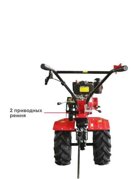 Мотоблок BOXBOT MT-600 D (6 л.с., с понижающей передачей, колеса 19*7-8)