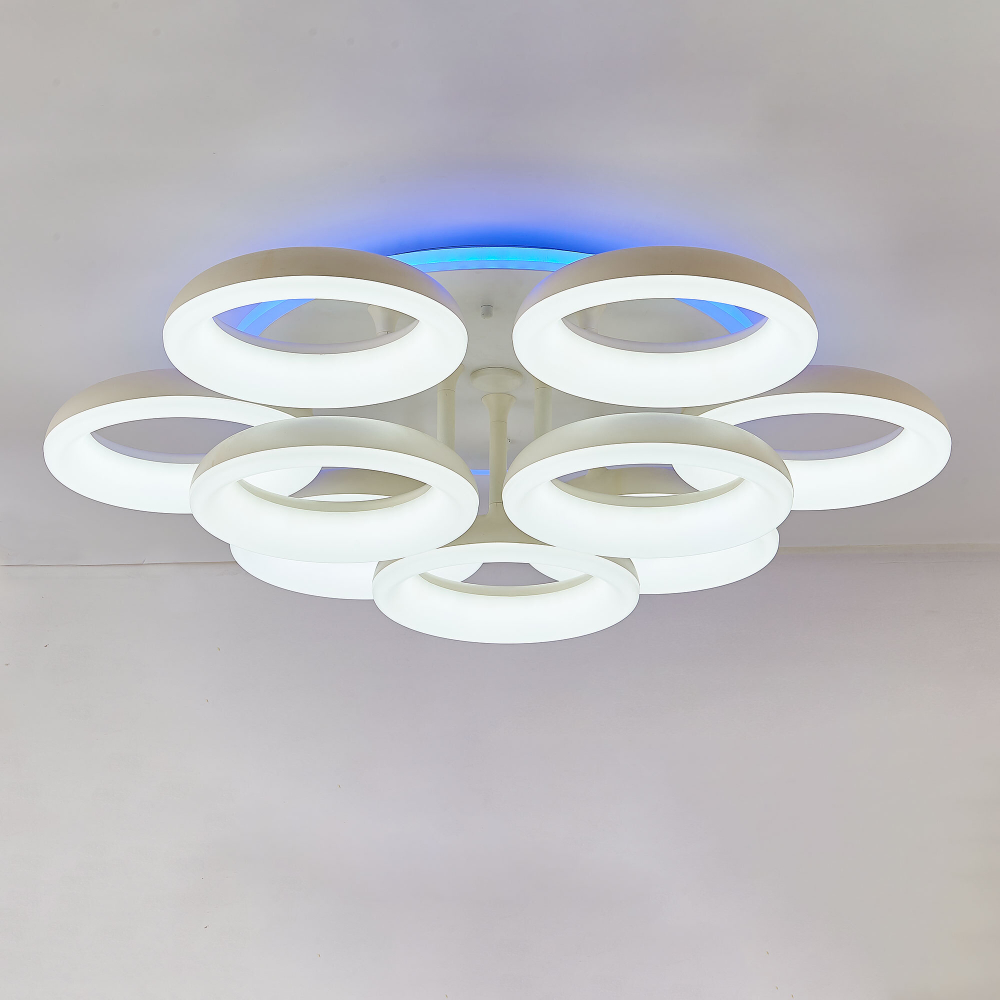 Citilux Паркер Смарт CL225A190E RGB Умная люстра Белая