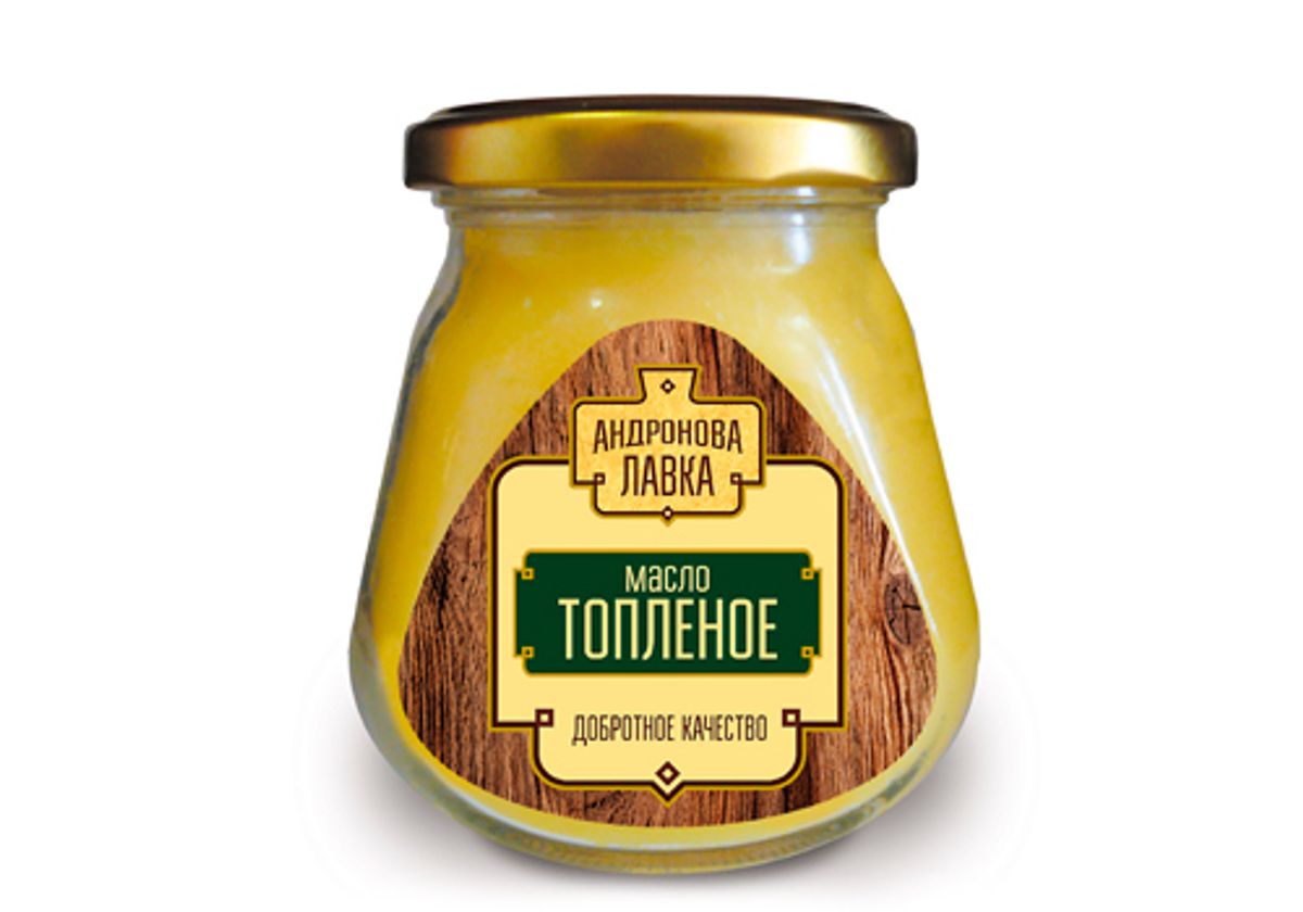 Масло топлёное "Андронова лавка", 220г