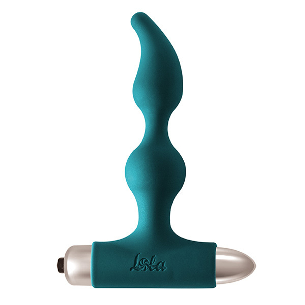 Анальная пробка с вибрацией Lola Games Spice it up New Edition Elation Dark green 8018-02lola