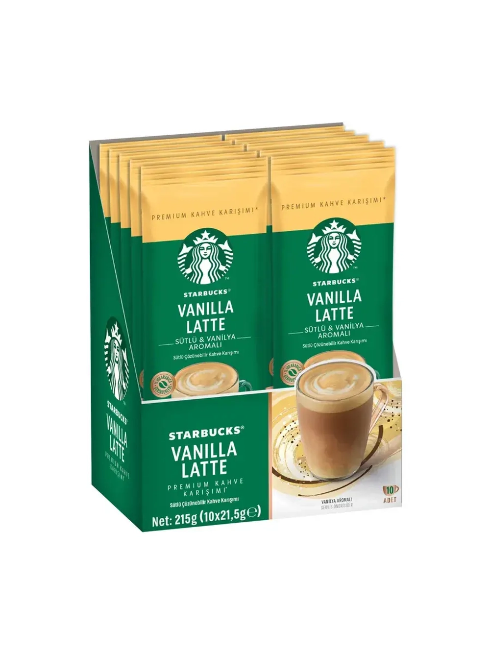 Starbucks Растворимый Vanilla Latte