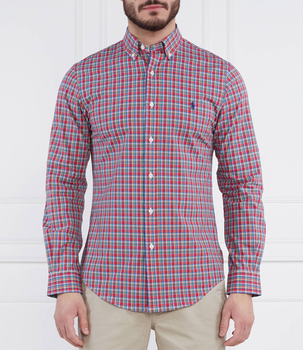 Рубашка POLO RALPH LAUREN - красный(710859882)