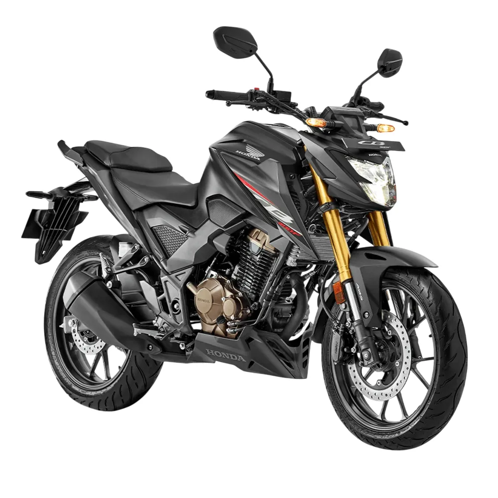 Мотоцикл Honda CB300F серый