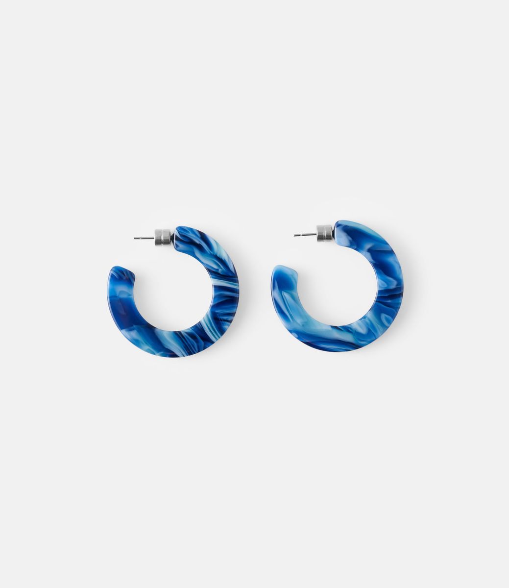 Machete Kate Hoops in Capri — серьги из ацетата