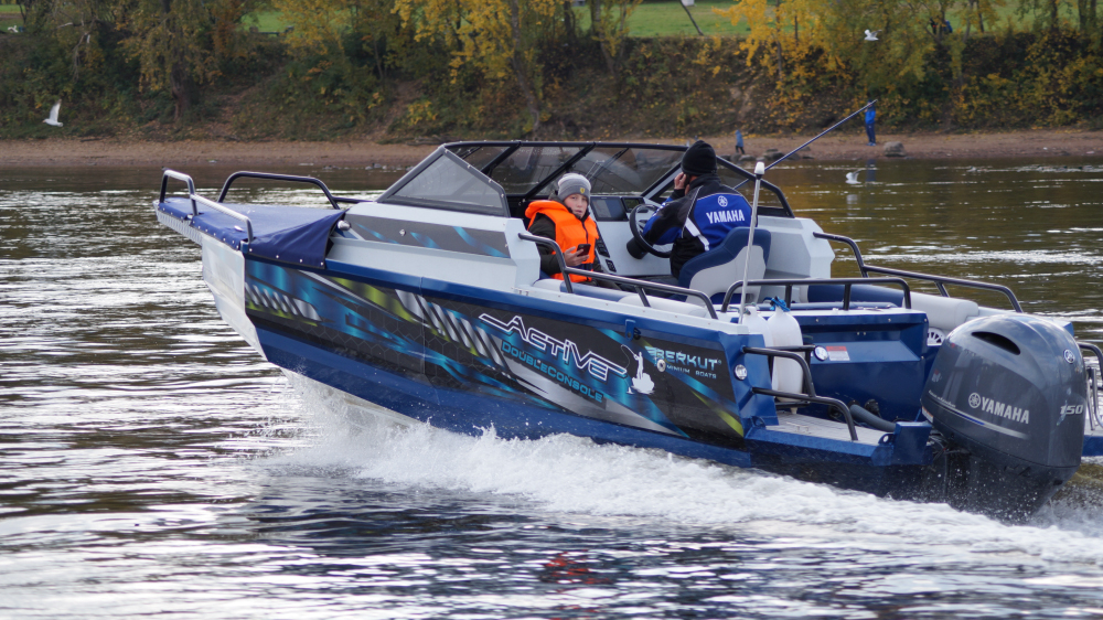 Алюминиевая лодка BERKUT Active DC