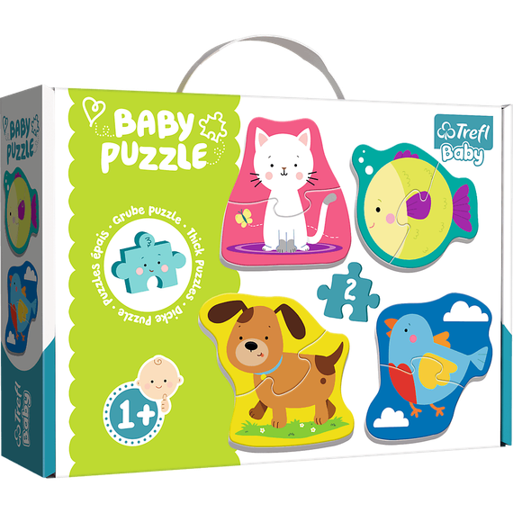 Puzzle "Baby Classic" - Animals / Trefl Baby