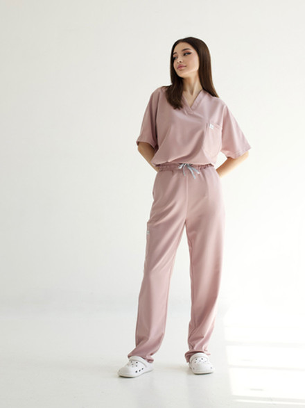 Костюм Oversize розовый