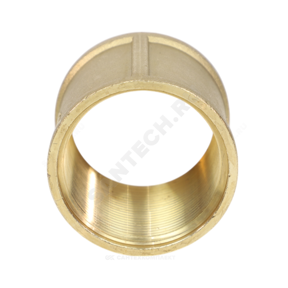 Муфта латунь Ду 40 (1 1/2") ВР/ВР VALFEX VF.170.L.112