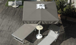 Опора со столиком для зонта Magnani Table, белый