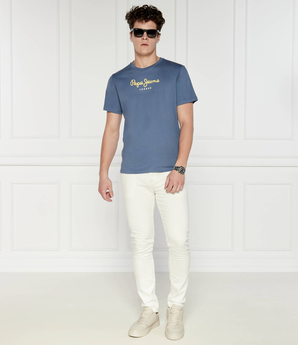 Футболка Pepe Jeans London - голубой(PM508208)