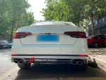 Обвес переделка для AUDI из A4 B9 2016 - 2019 в S4 B9 2016-2019 Ауди обвес