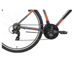 Велосипед Stark'23 Terros 28.2 V серый/черный/оранжевый 20"