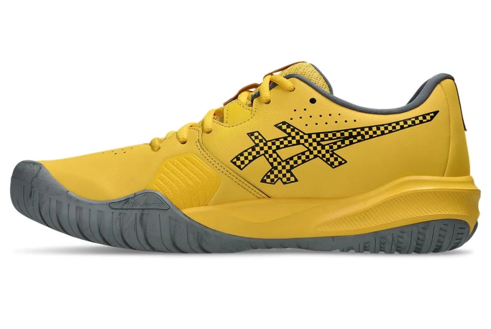 Мужские кроссовки теннисные Asics Gel-Challenger 15 - saffron/steel grey