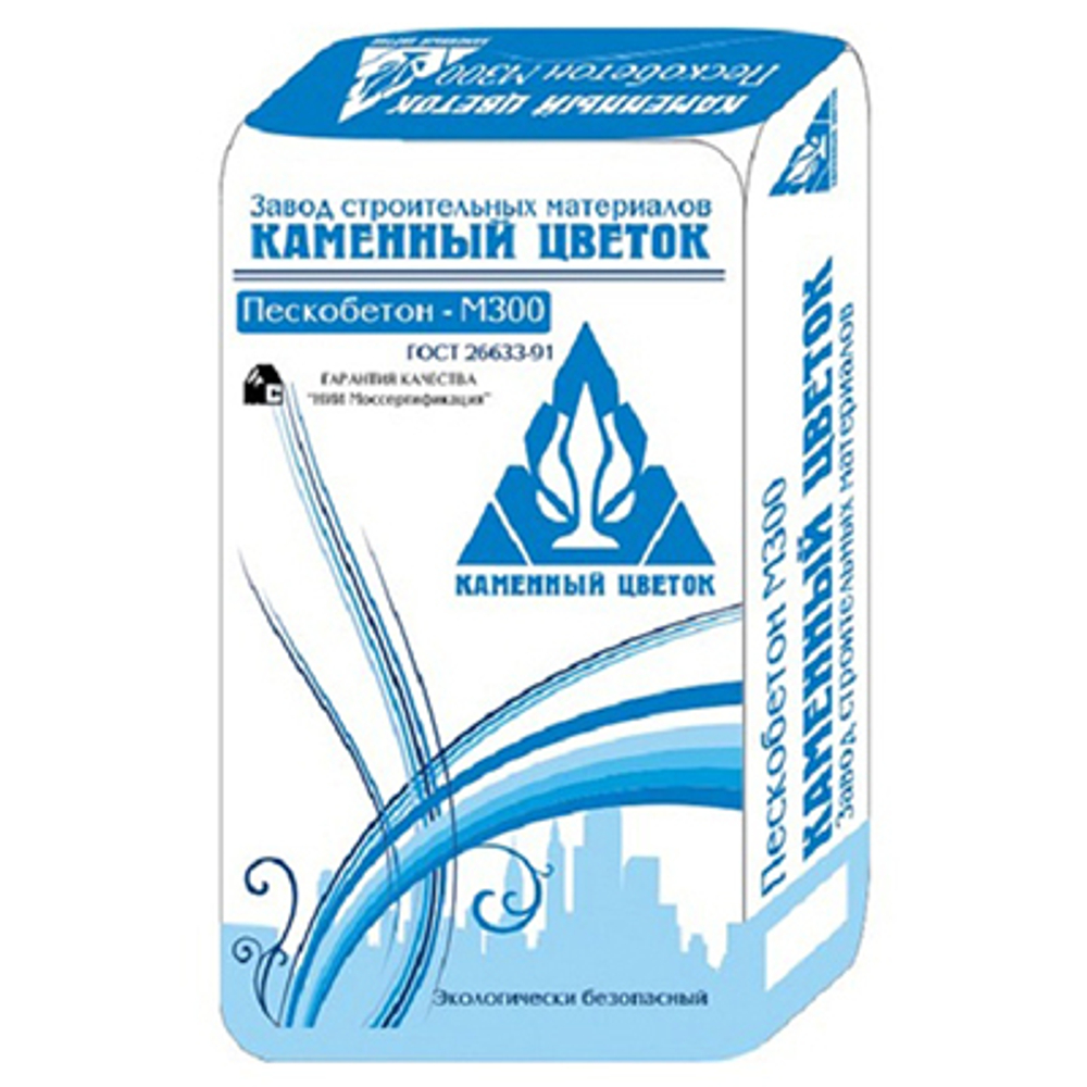 Пескобетон Каменный цветок М-300 25 кг