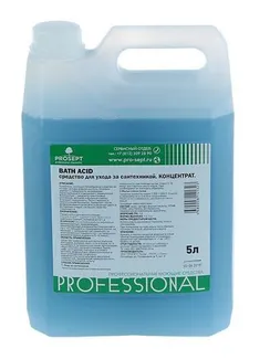 Средство для удаления ржавчины и минеральных отложений щадящее Bath Acid . Концентрат, 5л