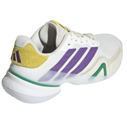 Мужские кроссовки теннисные Adidas Barricade 14 M - off white/active purple/cloud white