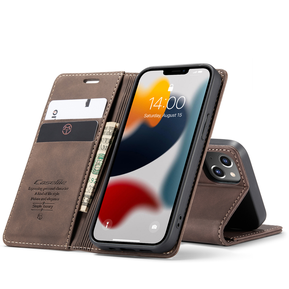 Чехол-книжка CaseMe Matte iPhone 13 Mini