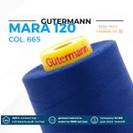 Нитка Gutermann Mara 120 (5000 метров), 1 боб., универсальная | 232 кобальт