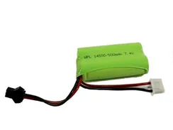 Аккумулятор Li-Ion 500mAh, 7.4V для автомоделей WPL B-14, B-24, C-14, C-24, B-16, B-36 YP WPL-ABC024