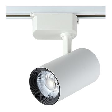 Трековый однофазный светодиодный светильник CLT 0.31 006 30W WH белый Crystal Lux