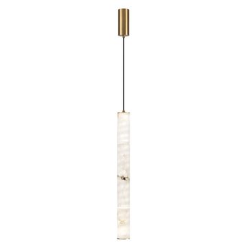 Подвесной светодиодный светильник 15W 3000К/4000К 6674/15L латунь/белый Marbella Odeon Light